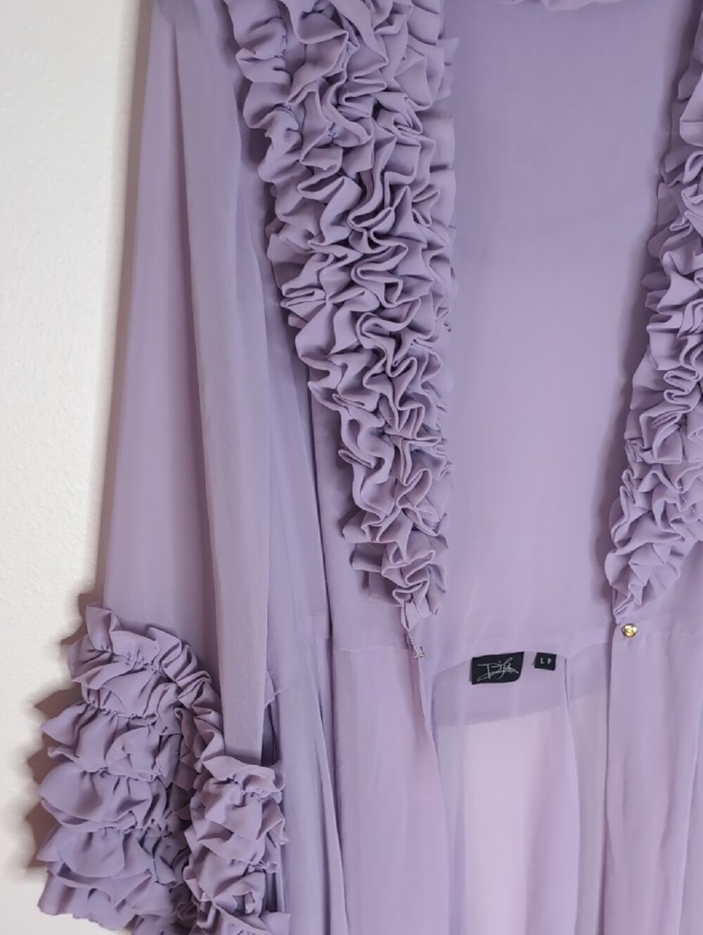 Catherine D'Lish Lavender Robe - Picture 7 of 9